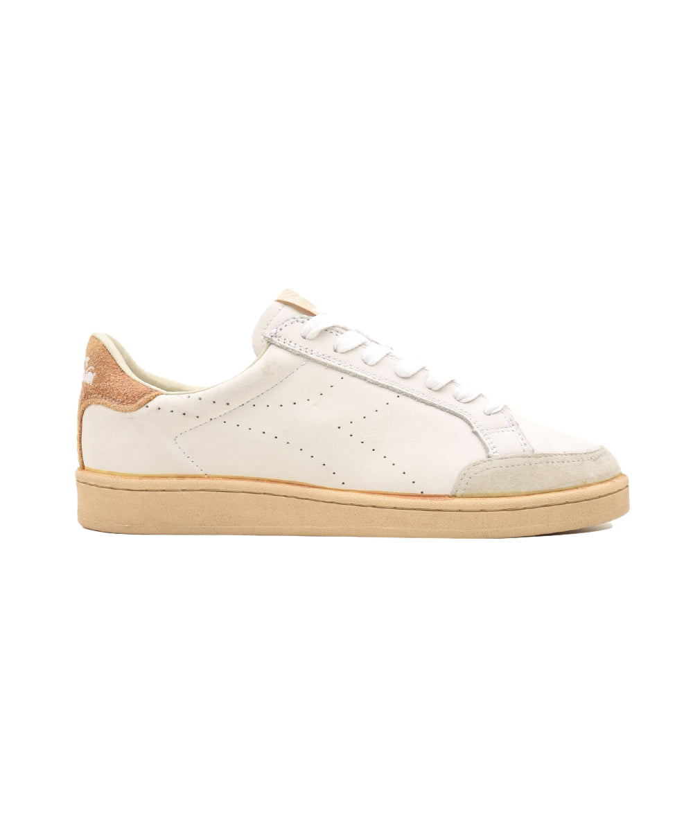 Sneakers Basse Prestige Plain Used Uomo - Bianco