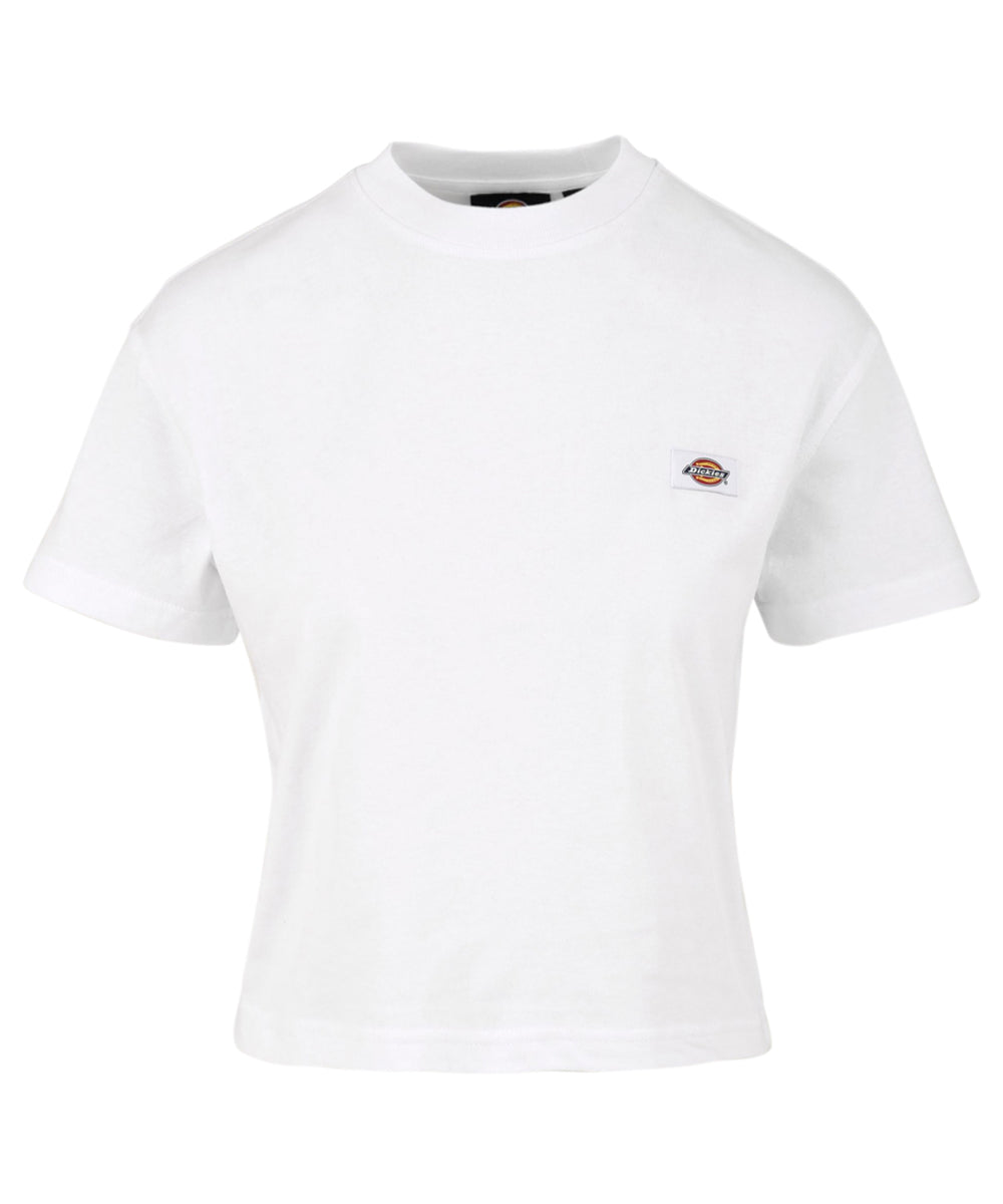 T-shirt Oakport boxy DICKIES Donna - Bianco