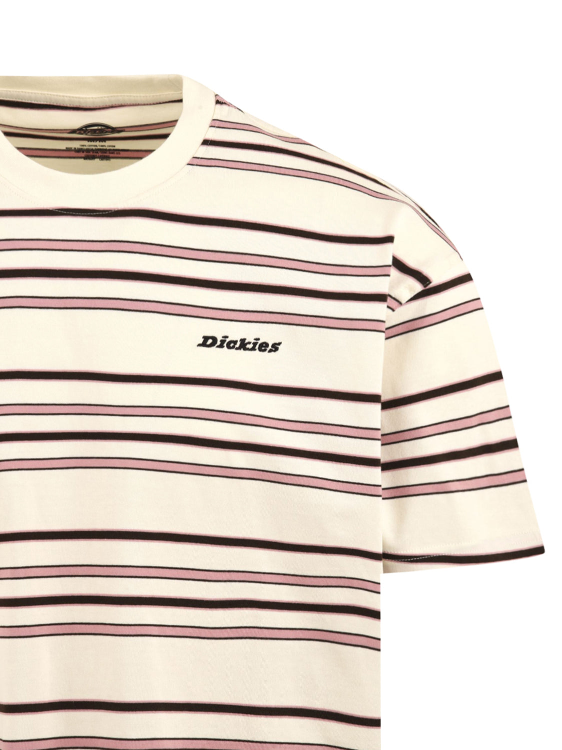 T-shirt East liberty stripe DICKIES Uomo - Bianco