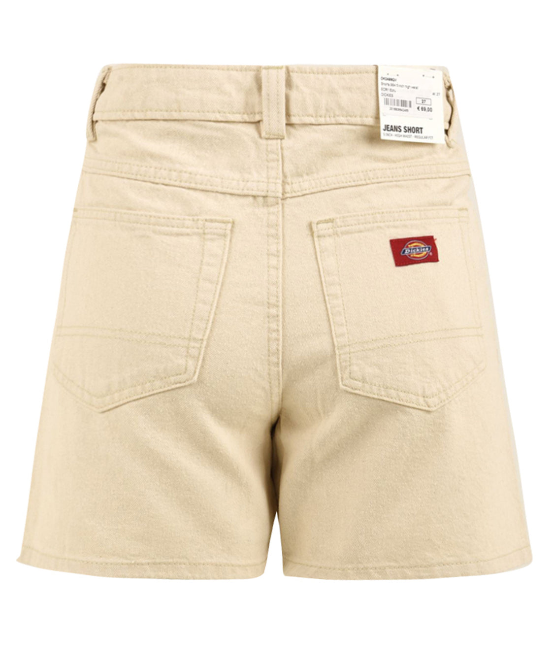 Shorts 984 5 inch high waist DICKIES Donna - Beige