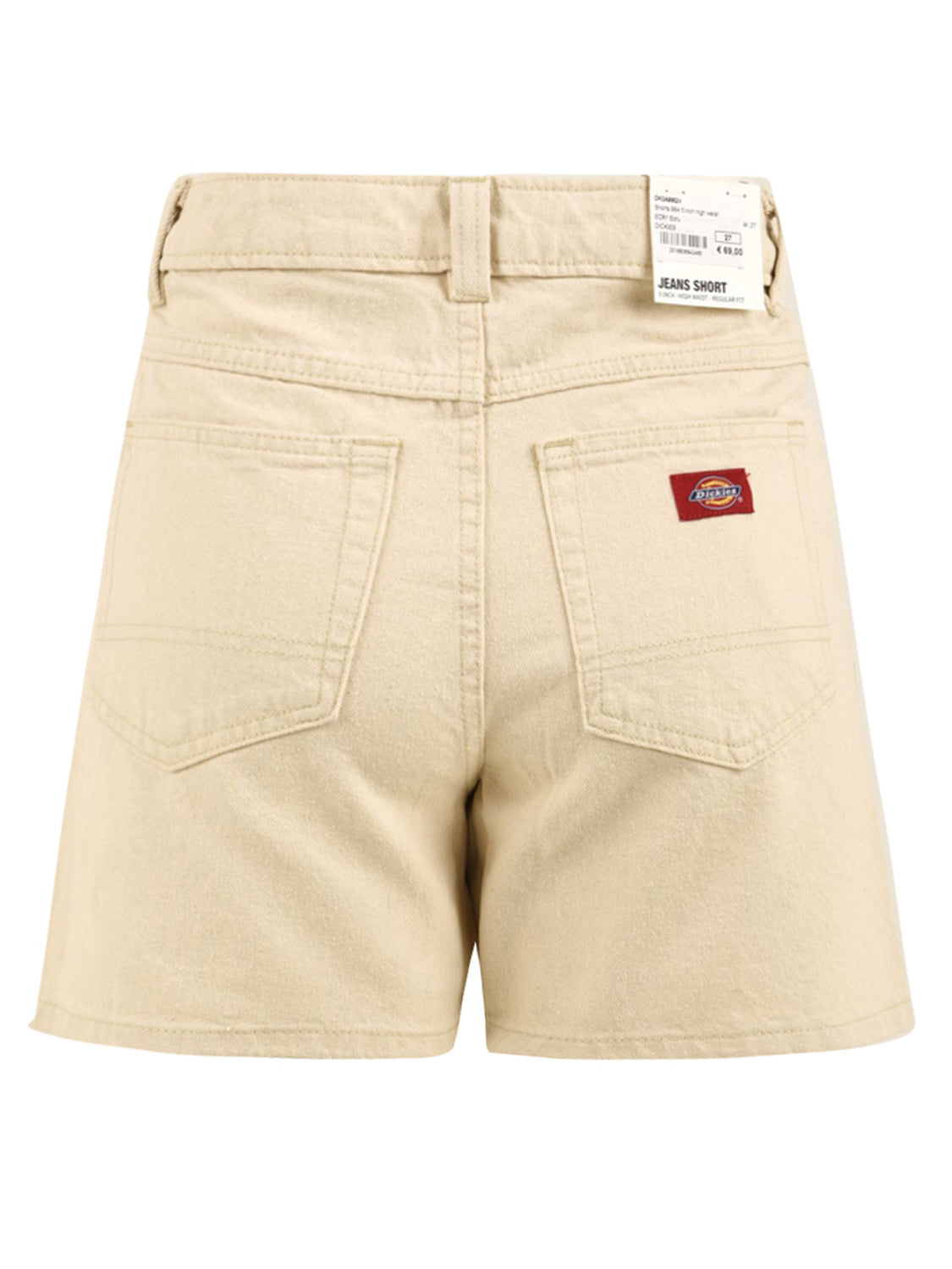 Shorts 984 5 inch high waist DICKIES Donna - Beige
