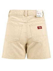 Shorts 984 5 inch high waist DICKIES Donna - Beige