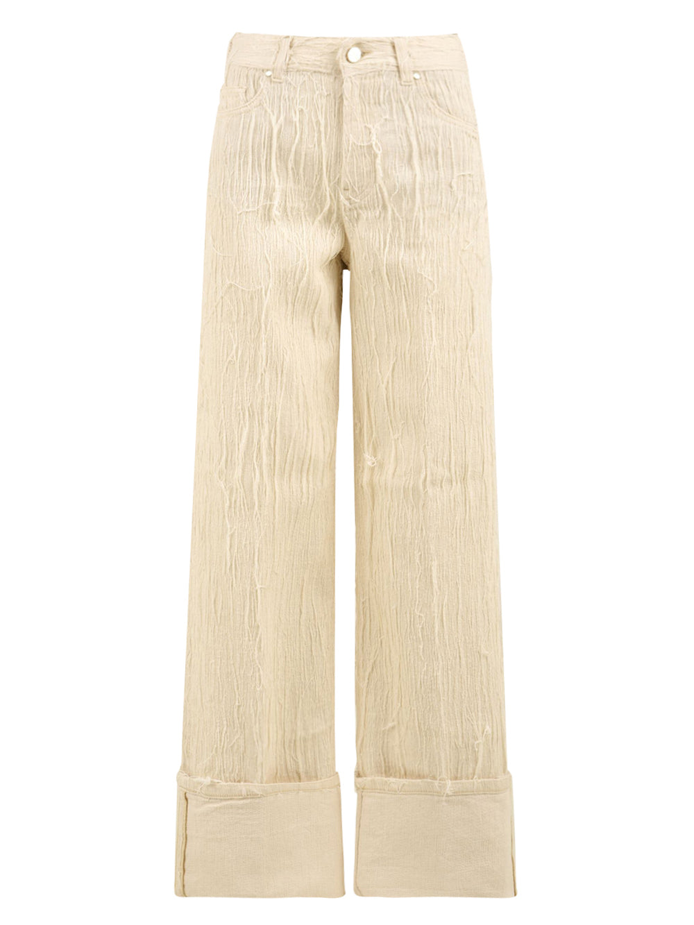 Jeans Nizza wide leg DON THE FULLER Donna - Bianco