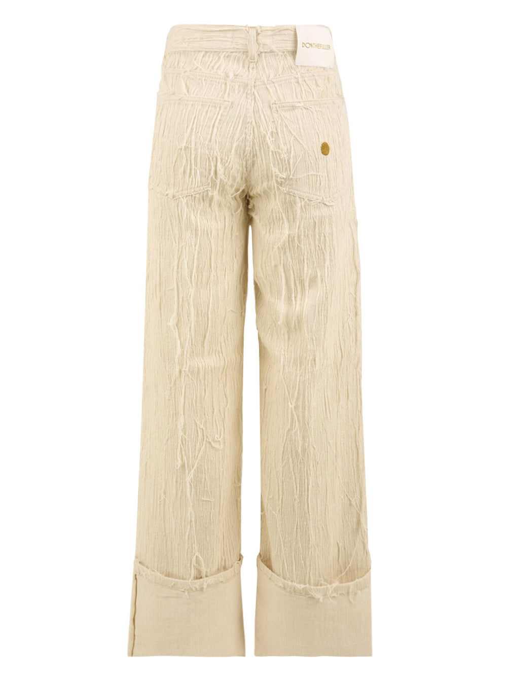 Jeans Nizza wide leg DON THE FULLER Donna - Bianco