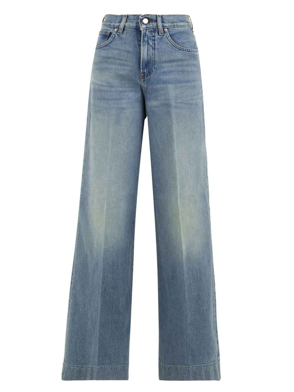 Jeans Nizza wide leg DON THE FULLER Donna - Blue
