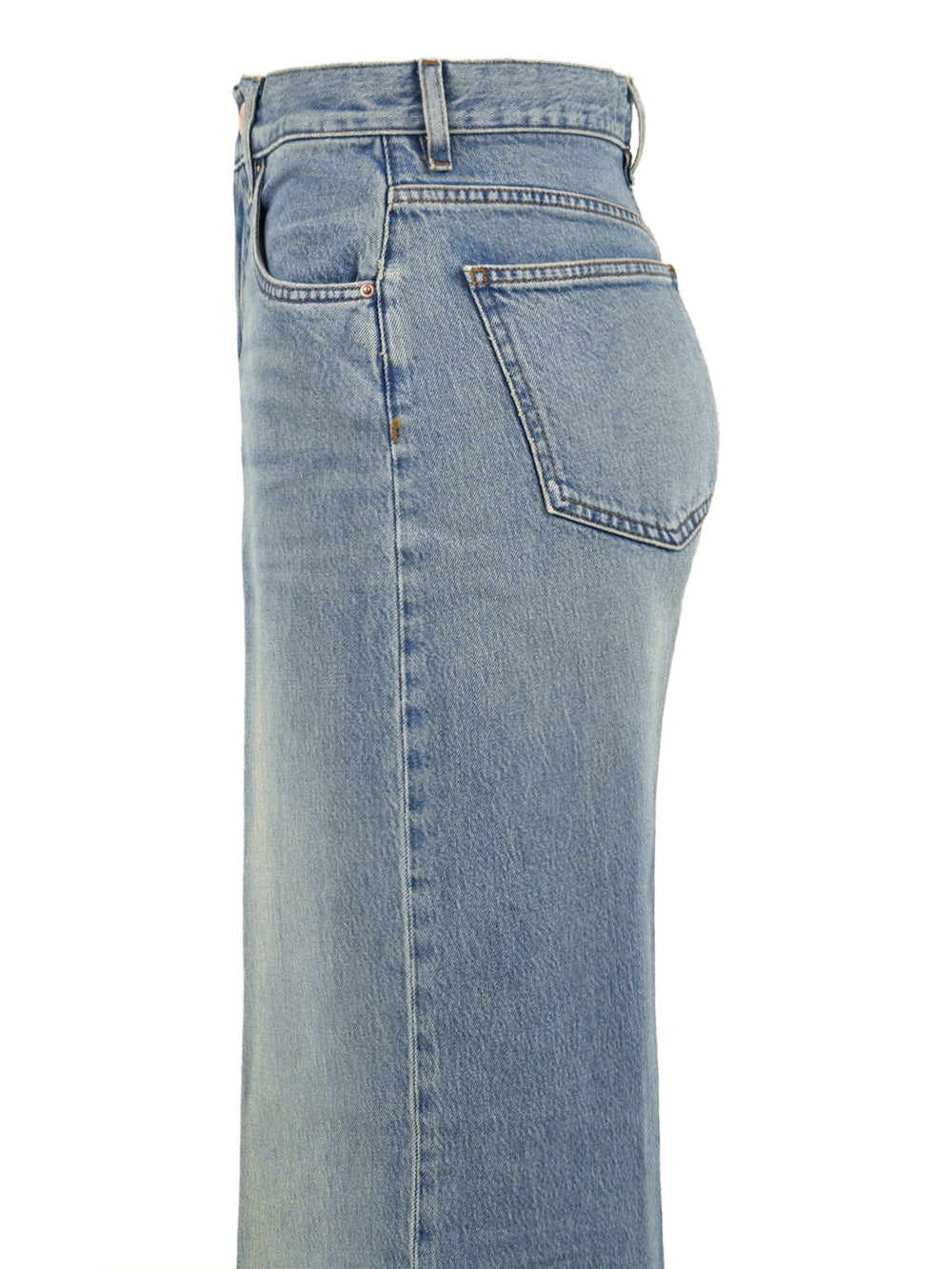 Jeans Nizza wide leg DON THE FULLER Donna - Blue