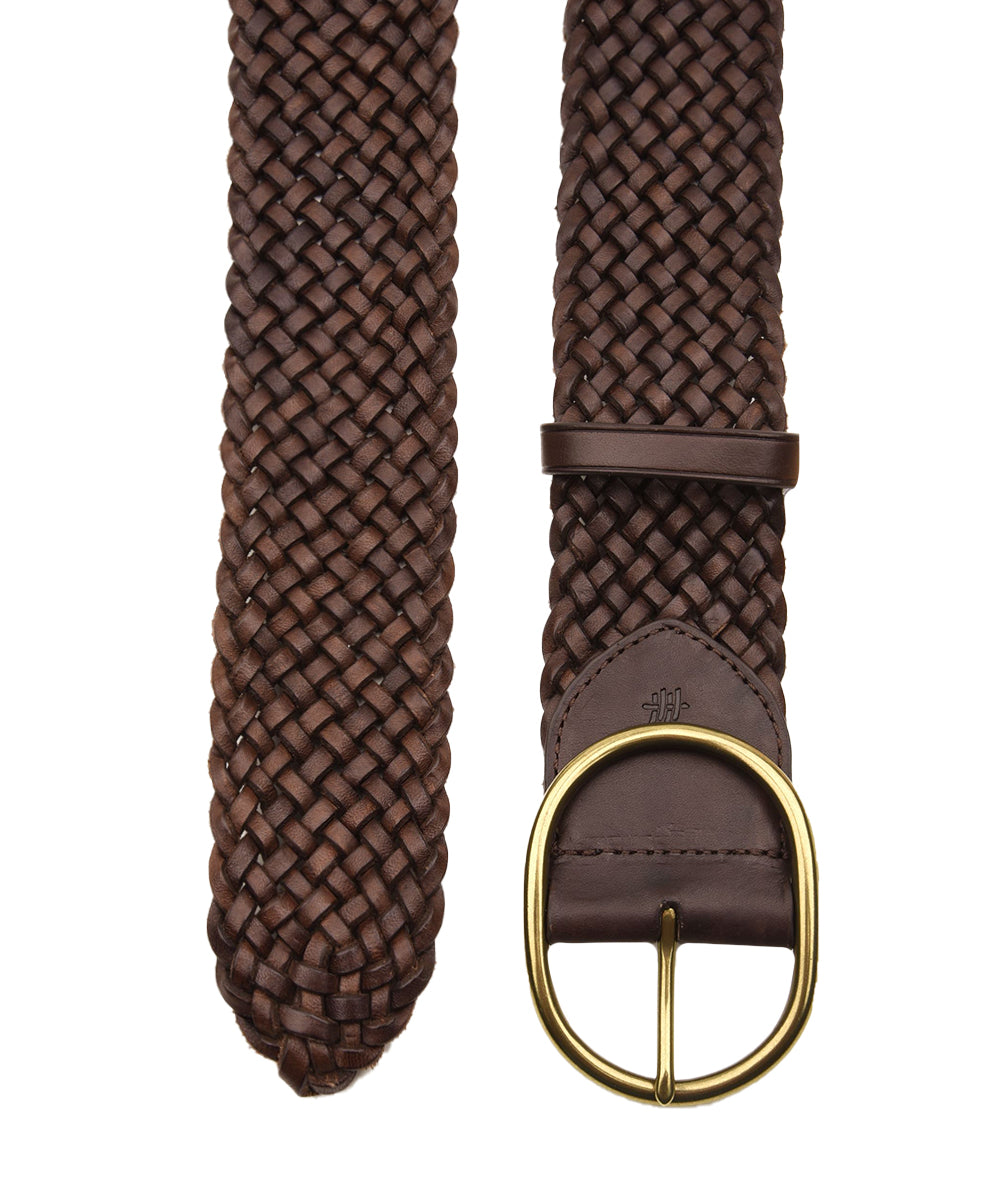 Cintura 5cm 16ply Brass Oval DRAGON DIFFUSION Donna - Marrone