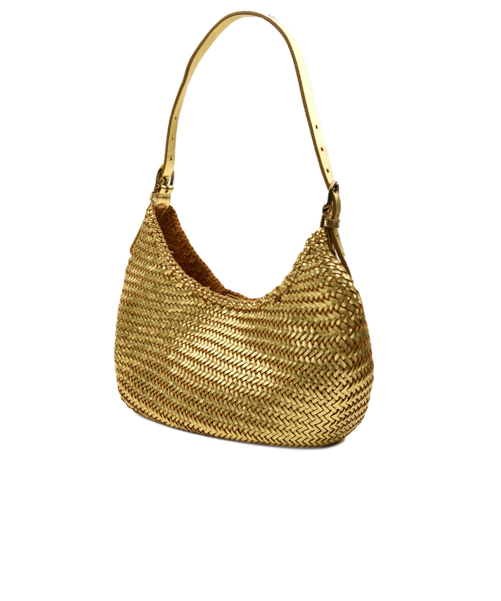 Borsa Luna Mezza Diagonal DRAGON DIFFUSION Donna - Oro