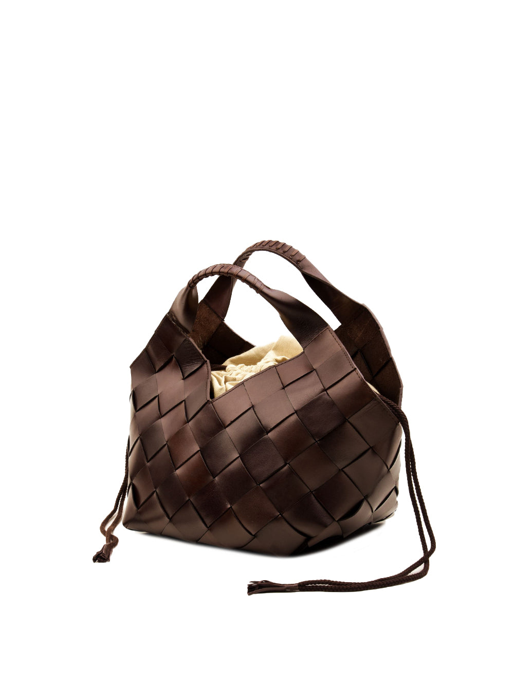 Borsa Botteghe 4cm Diagonal Straps DRAGON DIFFUSION Donna - Marrone