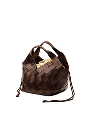 Borsa Botteghe 4cm Diagonal Straps DRAGON DIFFUSION Donna - Marrone