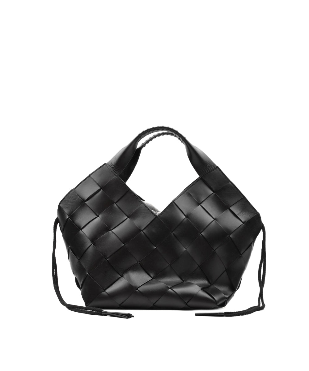 Borsa Botteghe 4cm Diagonal Straps DRAGON DIFFUSION Donna - Nero