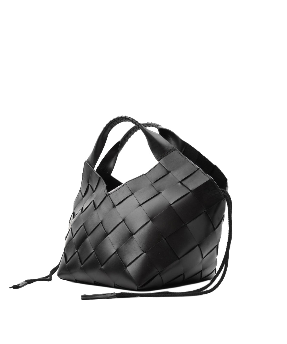 Borsa Botteghe 4cm Diagonal Straps DRAGON DIFFUSION Donna - Nero