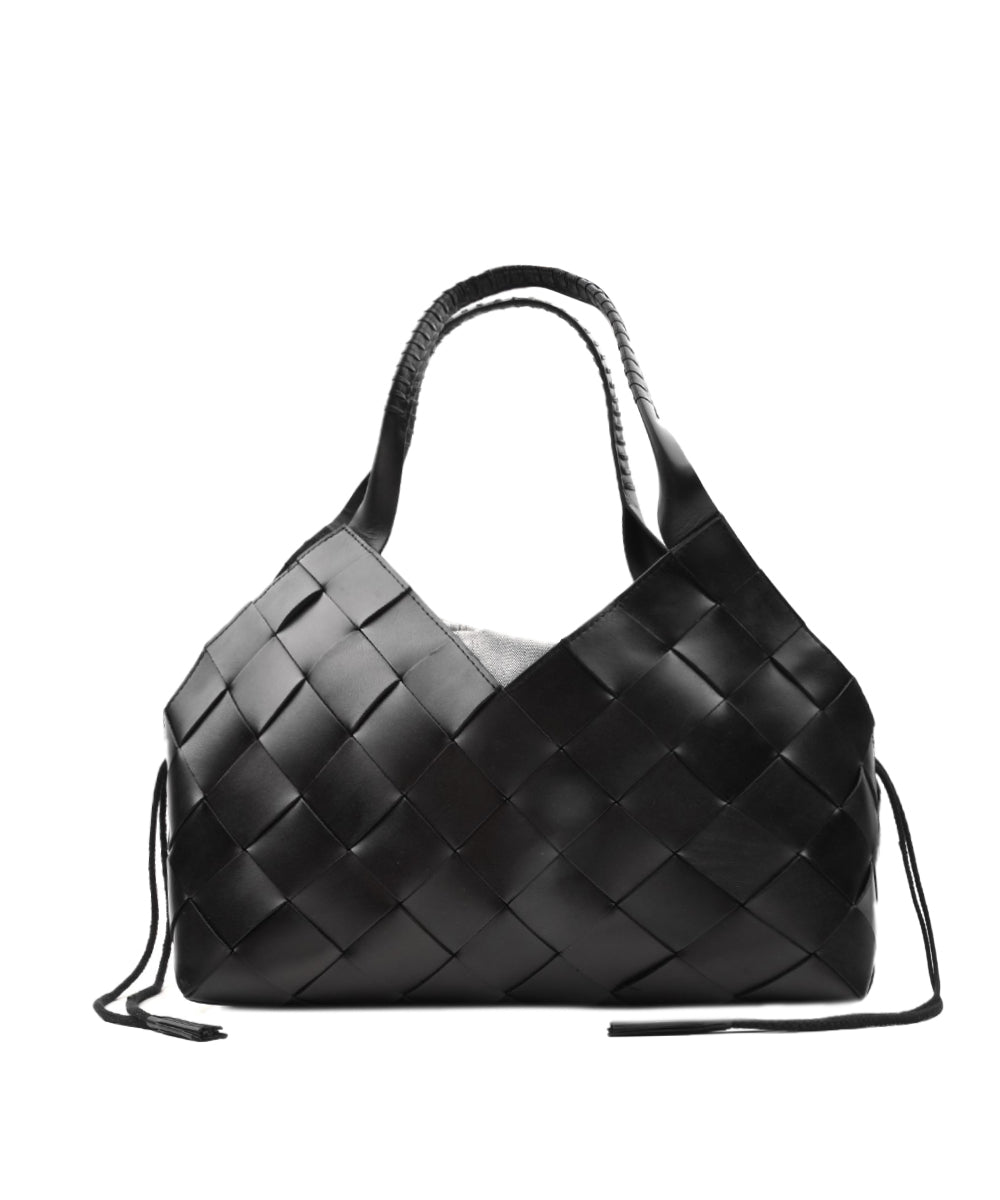 Borsa Castello Diagonal Straps DRAGON DIFFUSION Donna - Nero