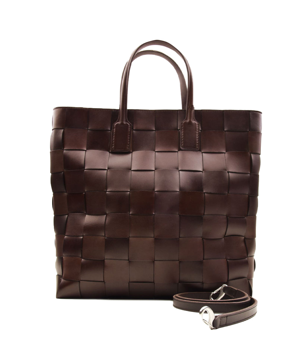Borsa Pino Strap Office Style DRAGON DIFFUSION Donna - Marrone