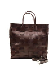 Borsa Pino Strap Office Style DRAGON DIFFUSION Donna - Marrone