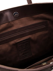 Borsa Pino Strap Office Style DRAGON DIFFUSION Donna - Marrone