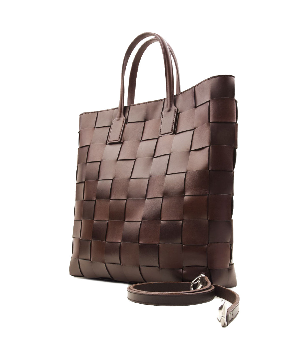 Borsa Pino Strap Office Style DRAGON DIFFUSION Donna - Marrone