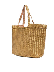 Borsa Oversize Tote Bag DRAGON DIFFUSION Donna - Oro