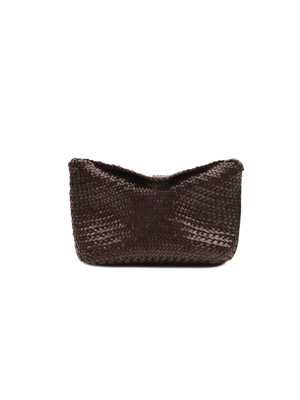 Borsa Corsina Diagonal Weave Flap DRAGON DIFFUSION Donna - Marrone