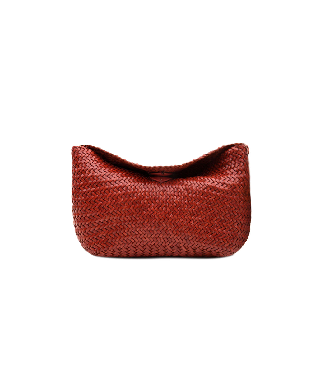 Borsa Corsina Diagonal Weave Flap DRAGON DIFFUSION Donna - Rosso