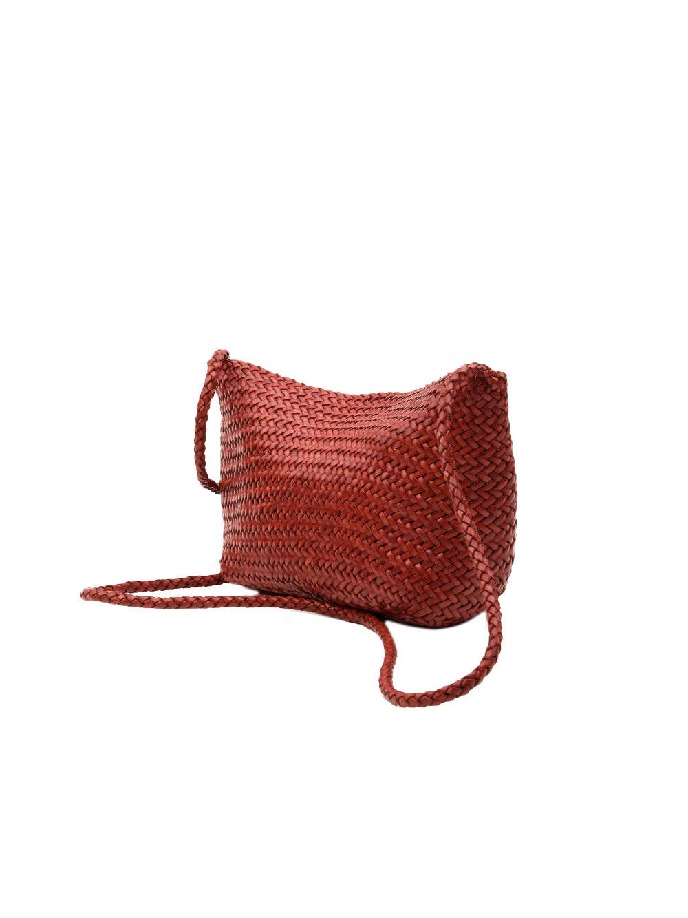 Borsa Corsina Diagonal Weave Flap DRAGON DIFFUSION Donna - Rosso