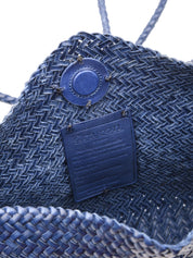 Borsa Corsina Diagonal Weave Flap DRAGON DIFFUSION Donna - Blue