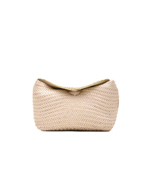 Borsa Corsina Diagonal Weave Flap DRAGON DIFFUSION Donna - Beige