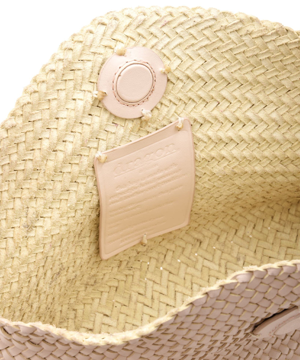 Borsa Corsina Diagonal Weave Flap DRAGON DIFFUSION Donna - Beige