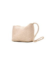 Borsa Corsina Diagonal Weave Flap DRAGON DIFFUSION Donna - Beige