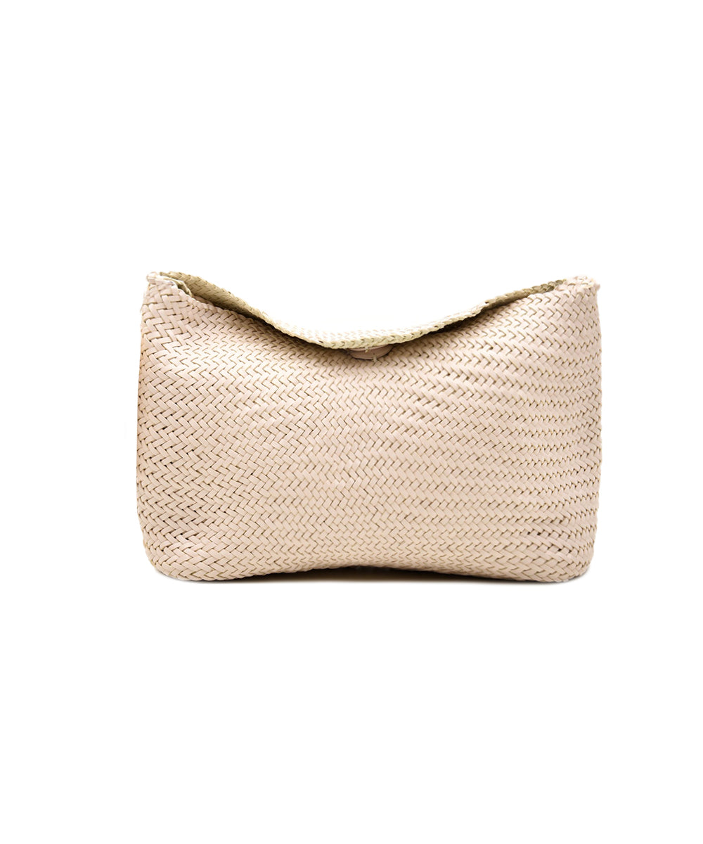 Borsa Santa Marta Diagonal Weave Flap DRAGON DIFFUSION Donna - Beige