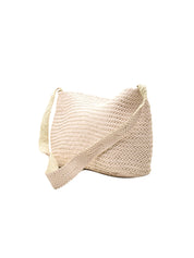Borsa Santa Marta Diagonal Weave Flap DRAGON DIFFUSION Donna - Beige