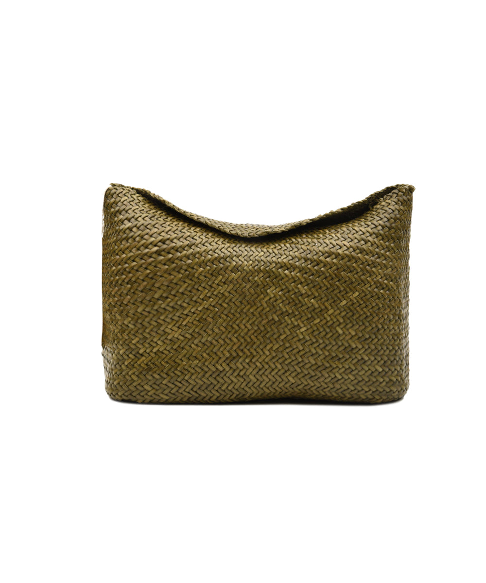 Borsa Santa Marta Diagonal Weave Flap DRAGON DIFFUSION Donna - Verde