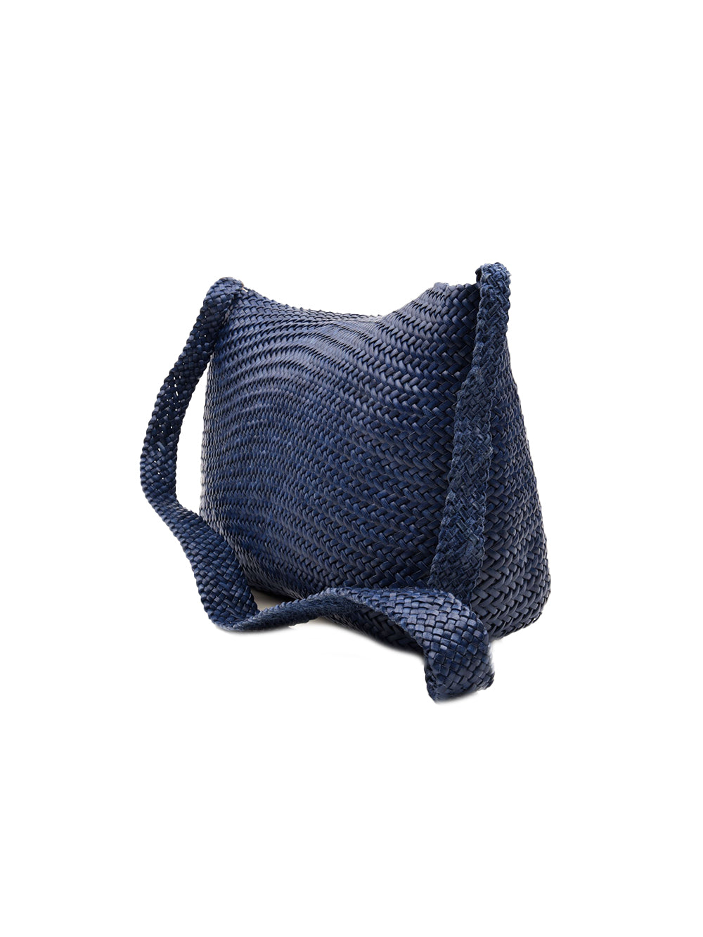 Borsa Santa Marta Diagonal Weave Flap DRAGON DIFFUSION Donna - Blue