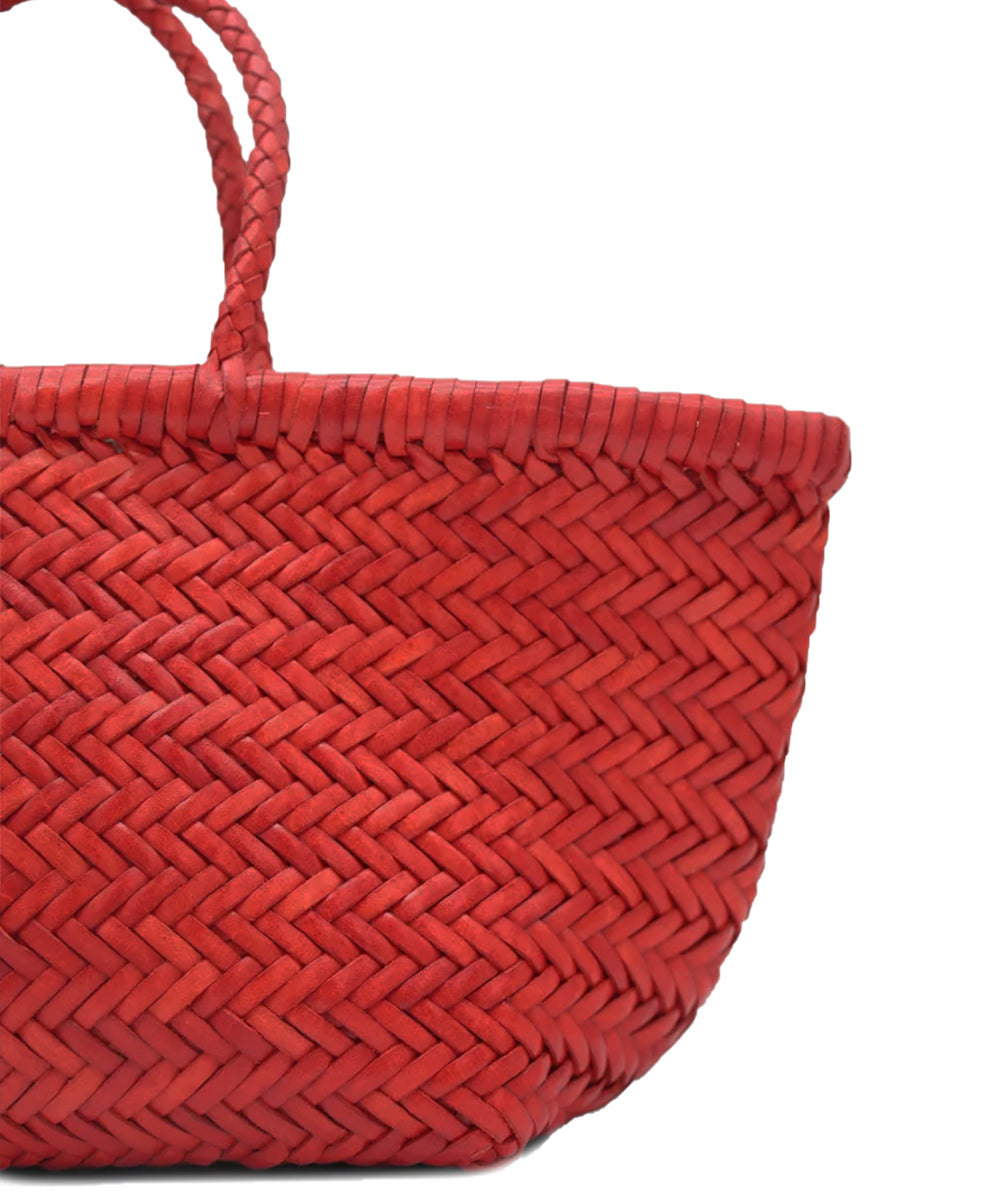 Borsa Bamboo Triple Jump Small DRAGON DIFFUSION Donna - Rosso