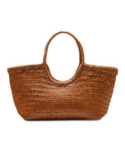 Borsa Nantucket Basket Big 3x Jump DRAGON DIFFUSION Donna - Marrone
