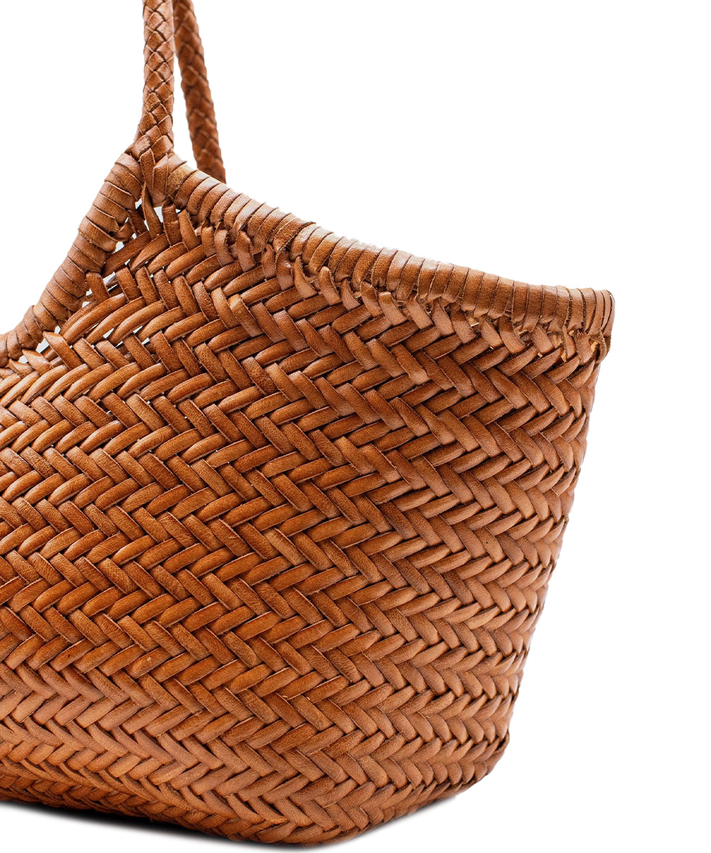 Borsa Nantucket Basket Big 3x Jump DRAGON DIFFUSION Donna - Marrone