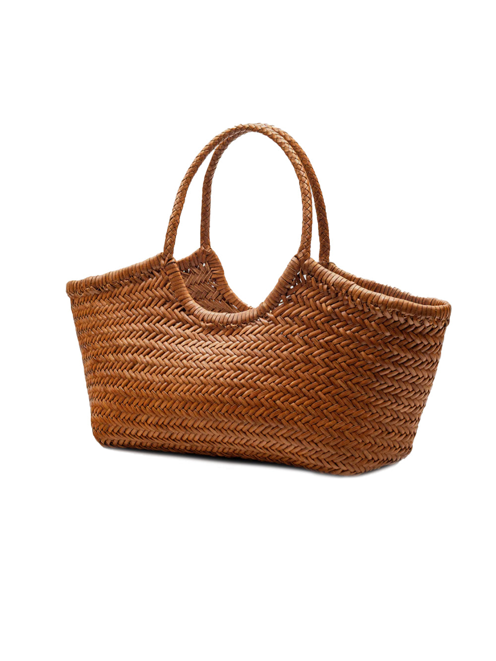 Borsa Nantucket Basket Big 3x Jump DRAGON DIFFUSION Donna - Marrone