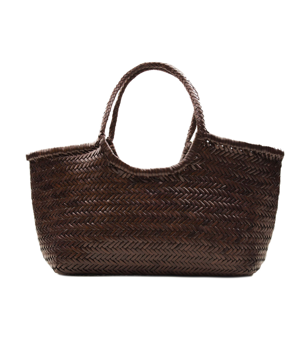 Borsa Nantucket Basket Big DRAGON DIFFUSION Donna - Marrone