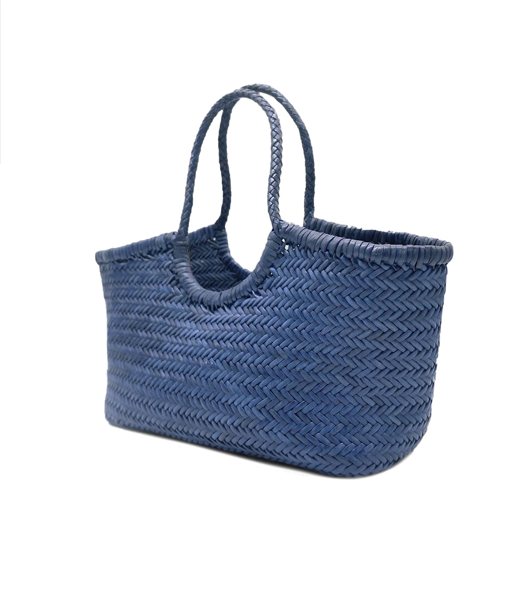 Borsa Nantucket Basket Big 3x Jump DRAGON DIFFUSION Donna - Blue