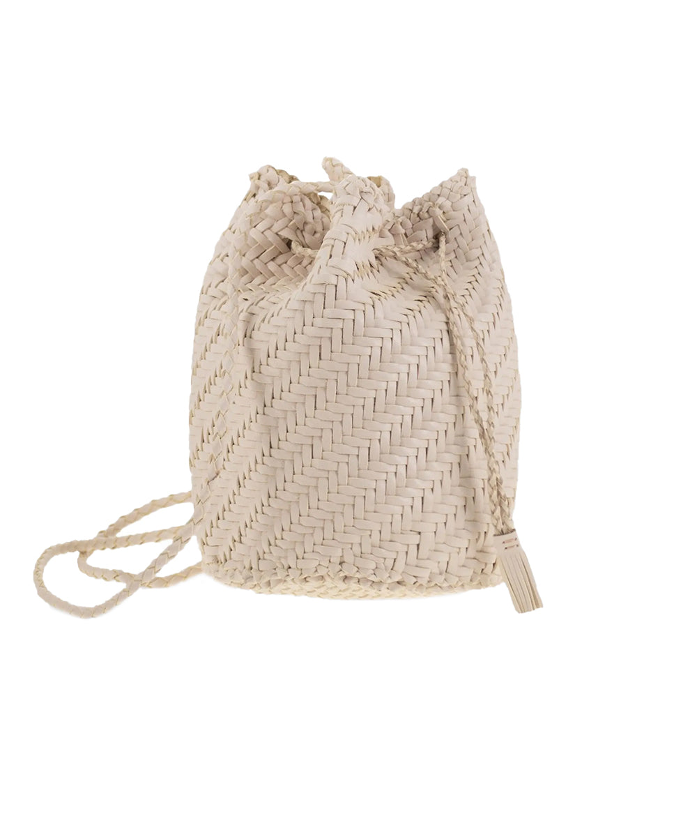 Borsa Pompom Double Jump DRAGON DIFFUSION Donna - Beige