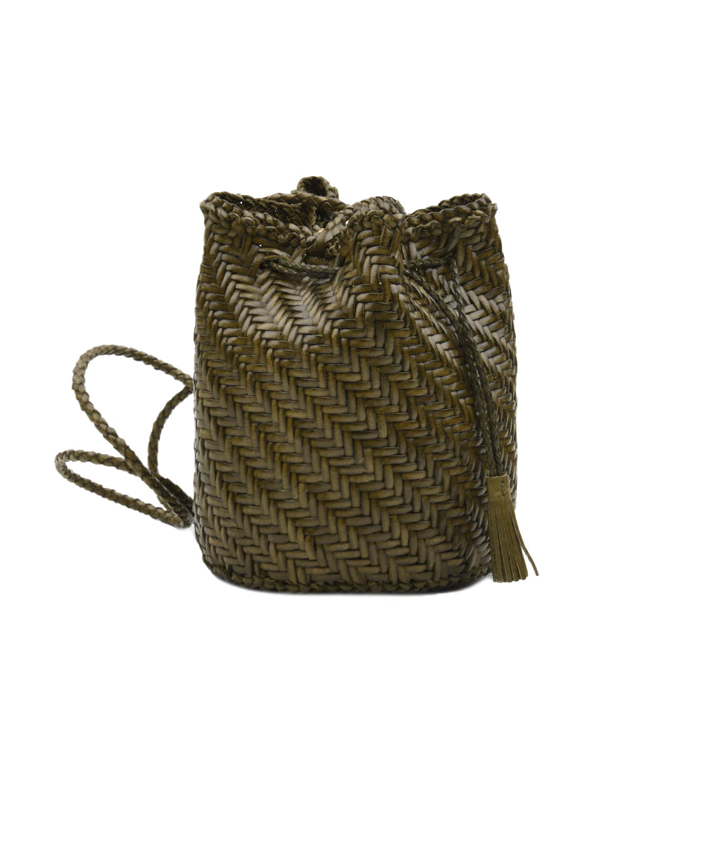 Borsa Pompom Double Jump DRAGON DIFFUSION Donna - Verde