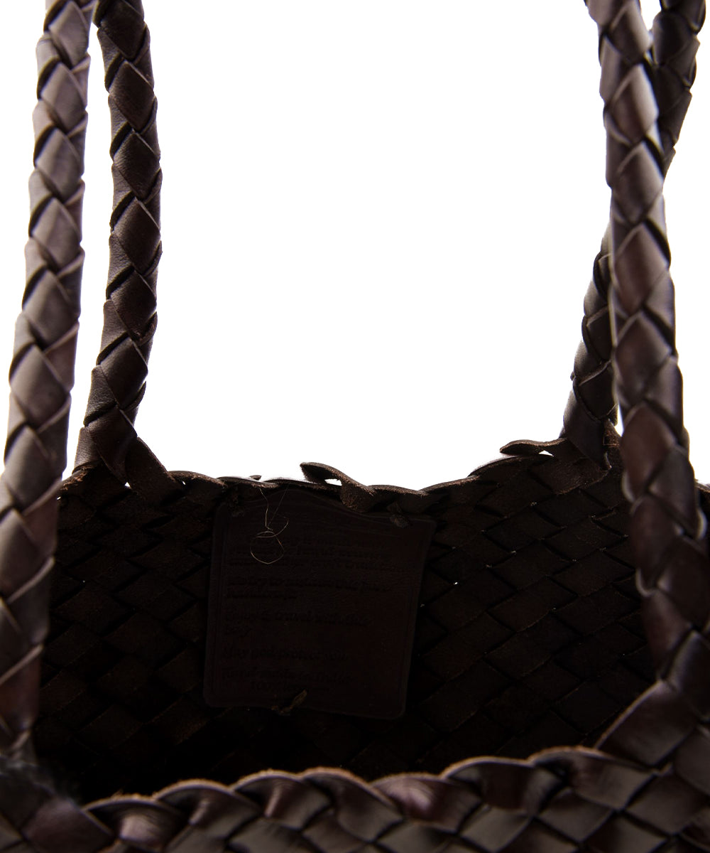 Borsa Santa Croce Big DRAGON DIFFUSION Donna - Marrone