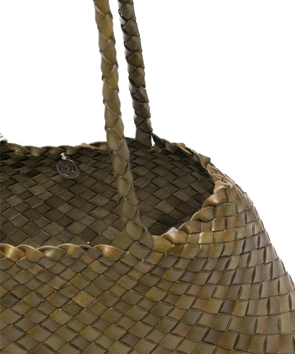 Borsa Santa Croce Big DRAGON DIFFUSION Donna - Verde