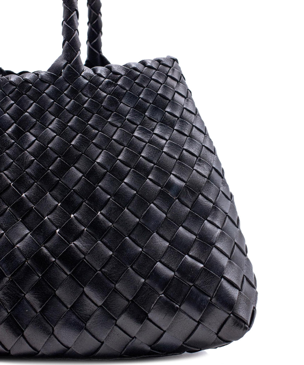 Borsa Santa Croce Small DRAGON DIFFUSION Donna - Nero