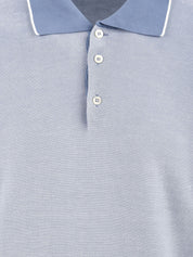 Polo manica corta rasata con bottoni DRUMOHR Uomo - Blue