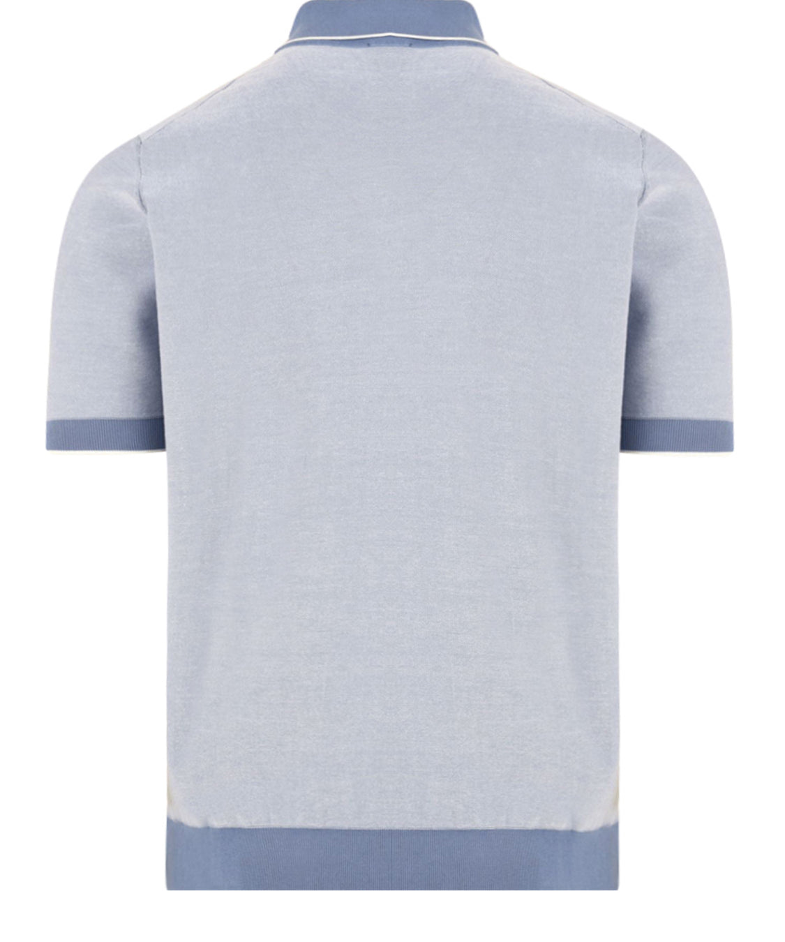 Polo manica corta rasata con bottoni DRUMOHR Uomo - Blue