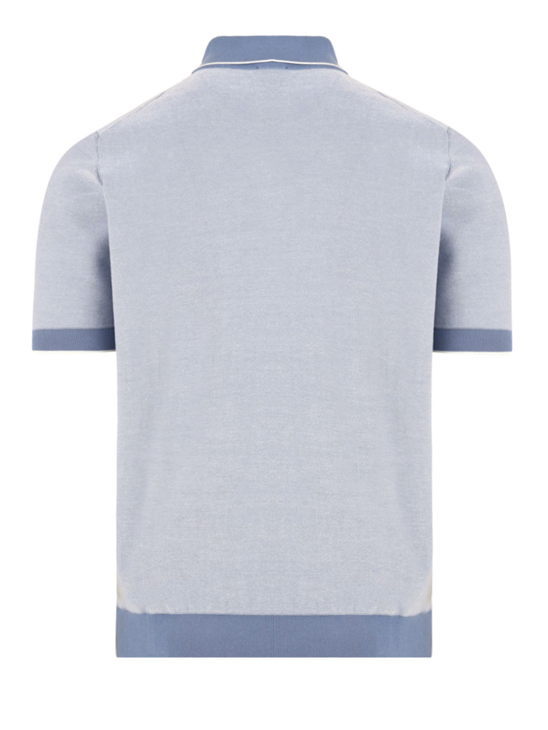 Polo manica corta rasata con bottoni DRUMOHR Uomo - Blue