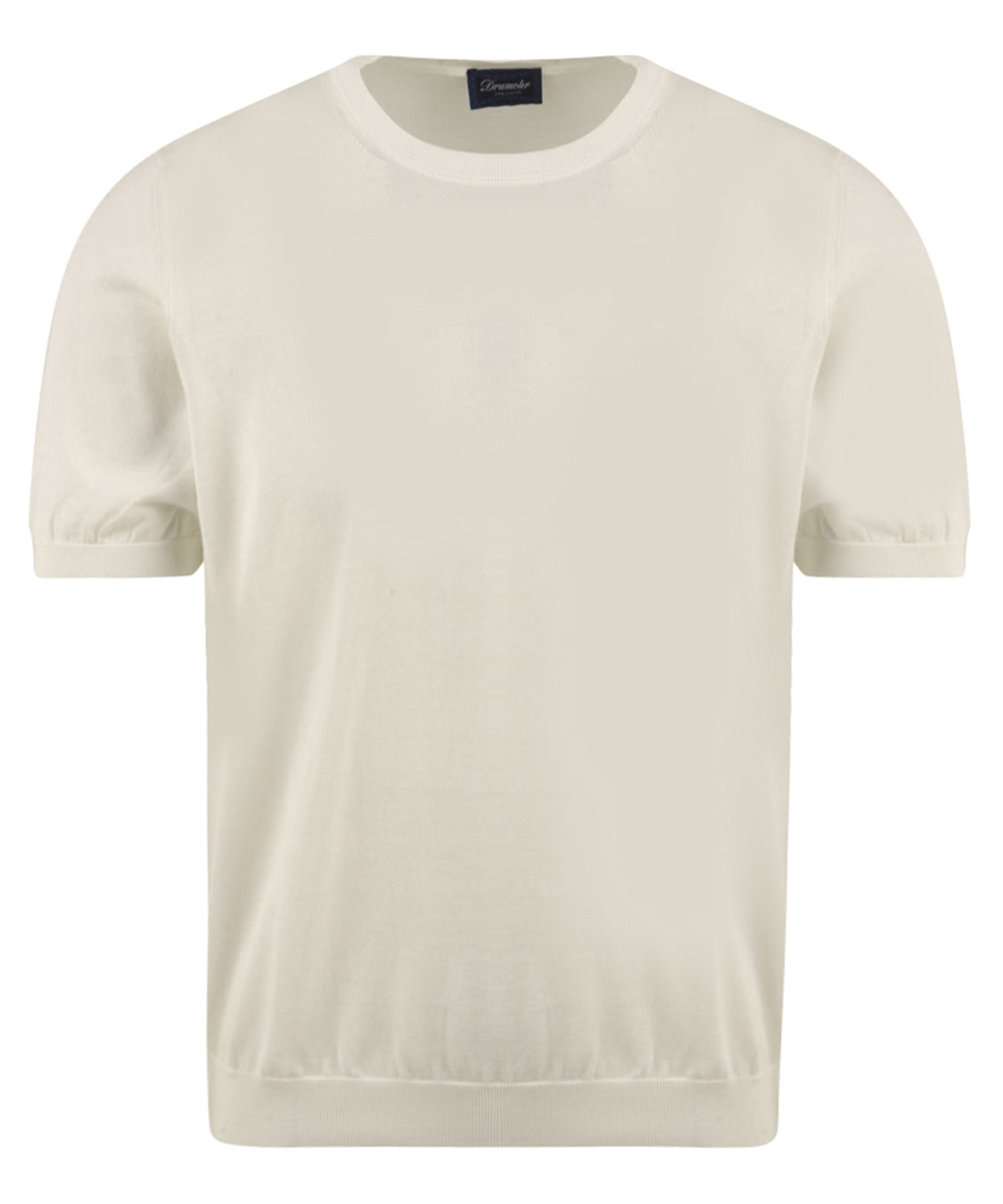 T-shirt manica corta rasata DRUMOHR Uomo - Bianco
