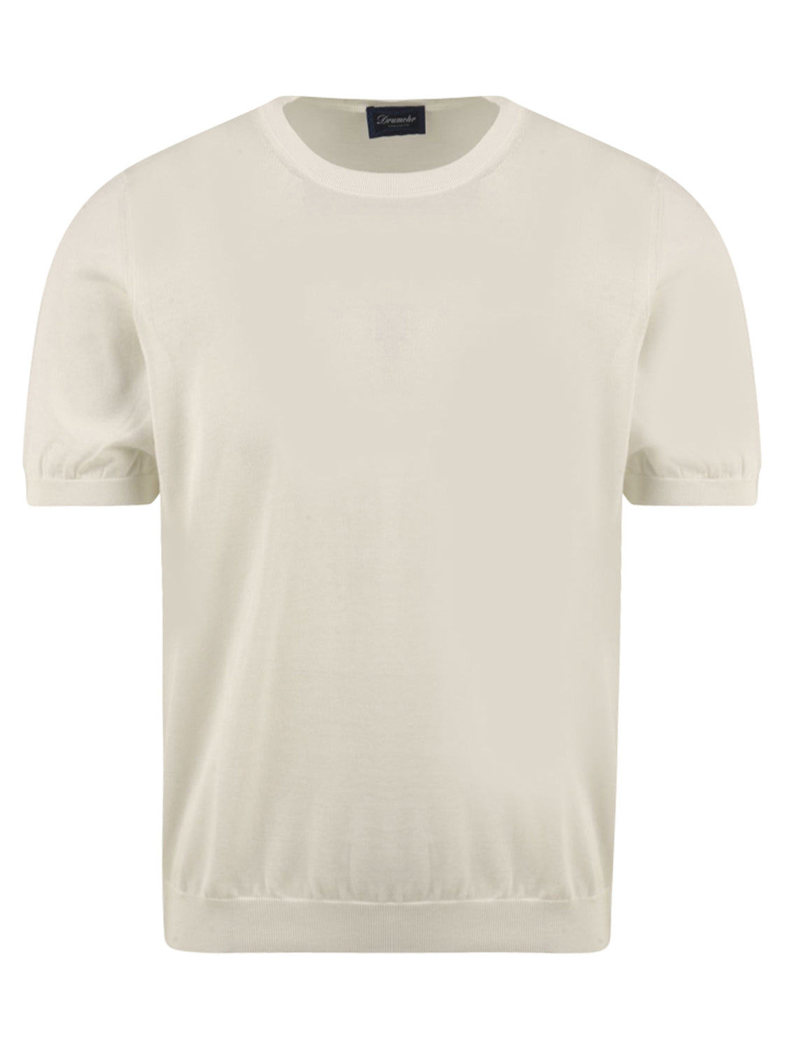T-shirt manica corta rasata DRUMOHR Uomo - Bianco