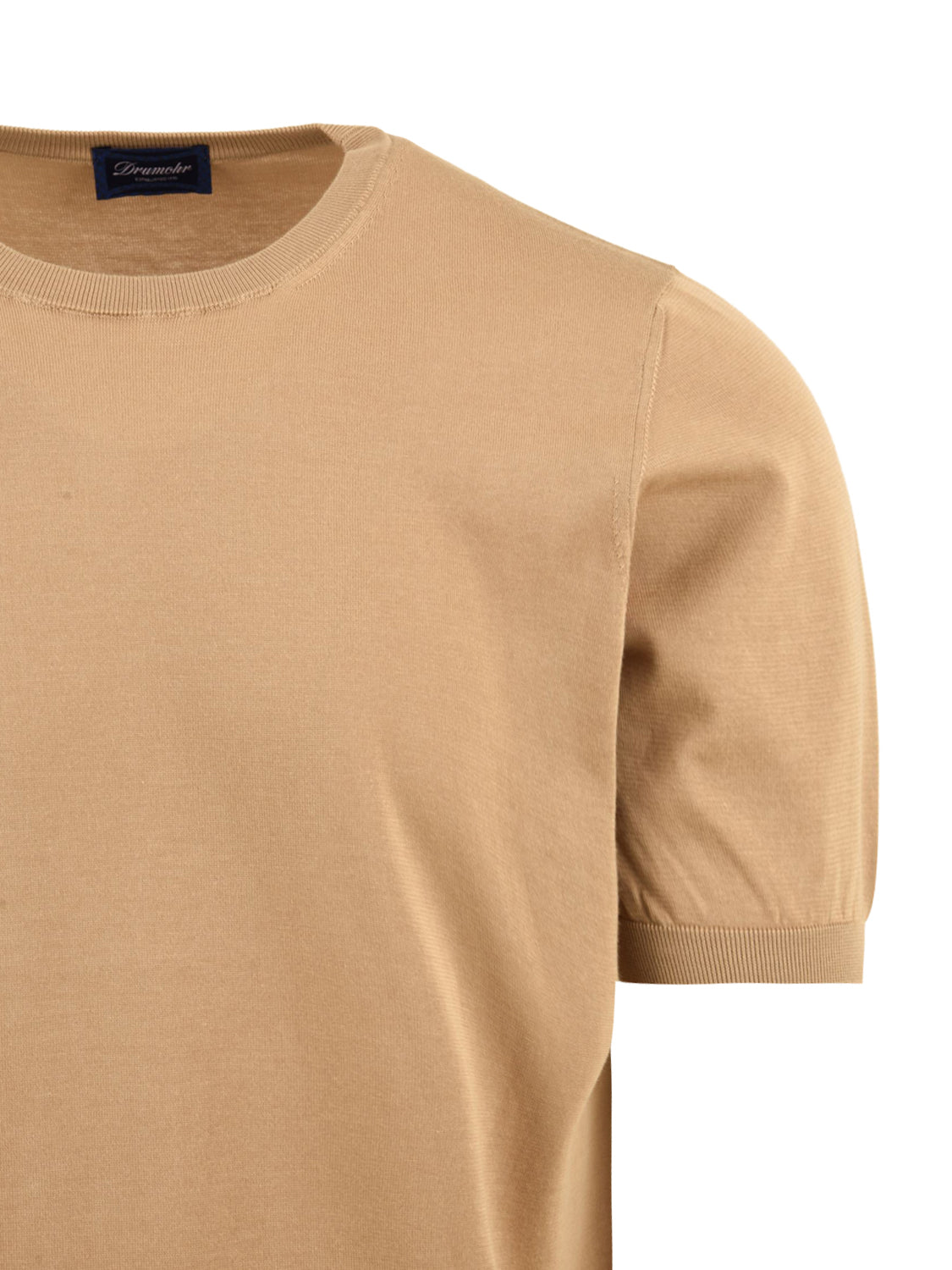 T-shirt manica corta rasata DRUMOHR Uomo - Beige